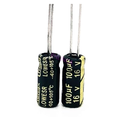 Condensateur 100uf 16V Q10 en aluminium pour réparer les pannes d'alimentation électrique