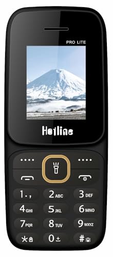 Image of HOTLINE Classic Prolite Dual SIM Keypad Mobile Phone | 1.77 inch Display | Wireless FM | Digital Camera | Expandable Memory | LED Torch and Long Battery Life | Wireless FM, Digital Camera, Expandable Memory