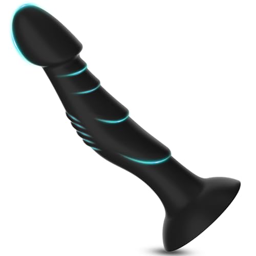 BDSMYOU Plug anal Plug Anale Gode Ventouse,Masturbation Masseur Anus Dilatateur Stimulateur Prostate Point G,Plug Prostatique Homme,Jeux Sexuelle Adulte Couple (S)