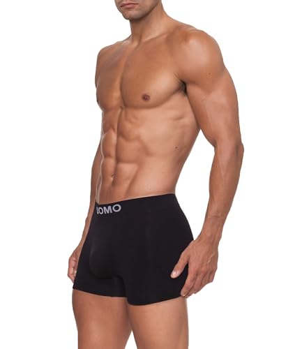 Mens Seamless Boxer Briefs: Nylon Microfiber Underwear - Tagless & Breathable Trunks For Daily Wear, Soft Stretch3