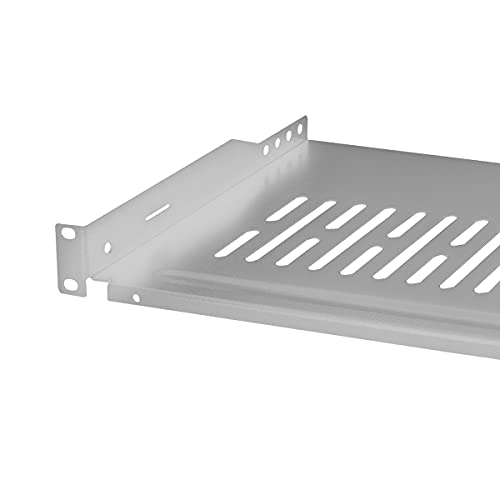 Accessoire de racks étagère LogiLink SF1C35G support fixe gris pour modem
