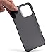 totallee Thin iPhone 16 Pro Case, Thinnest Cover Ultra Slim Minimal - for Apple iPhone 16 Pro (2024) (Frosted Black)