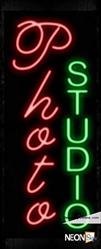 Real Neon Led Tubes Photo Studio Vertical Sign Handmade Lamp Neon Signs For Wall Decor PVC 14"x17"