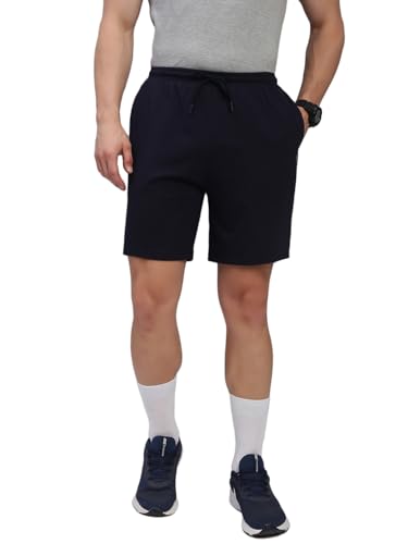 Image of Lux Cozi Men's Cotton Regular Fit Solid Shorts with Side Pockets | Shorts for Men | Pack of 1