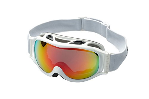 Gafas de snowboarding esféricas Ravs que eliminan el vaho y los reflejos ópticos