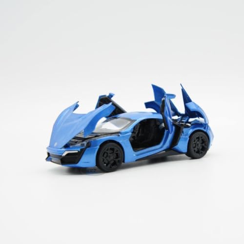 Image of Mashes Diecast Metal Car Toy 1:32 Scale with Openable Doors, Pull Back Action, Light & Sound, Detailed Luxury MPV Model for Kids & Collectors, Premium Gift Toy Car (HYKAN-Multicolor)