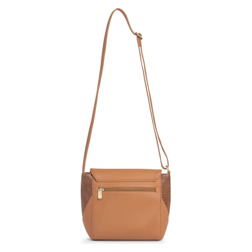 Image of Caprese Vani Medium Sling Bag for Women with Adjustable Strap, Zipper & Magnetic Button Closure | Versatile Handbag with Back Zip for Everyday Use, Travel, and Special Occasions