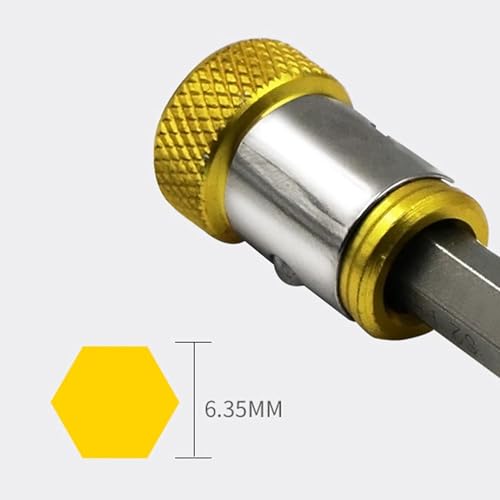 Kerrtoa Upgrade Screwdriver Head Magnetic Ring, Universal Magnetizer Screw Removable For Hex Screwdriver And Power Bits thumb #3