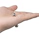 EXCEART 4 Stücke Magnetische Nippelklemmen Magnetkugeln Nippelklammern Brustklammern Brustwarzenpiercing Brust Nippel Klemmen für Damen Herren Paare Liebhaber Erwachsene SM Spiele
