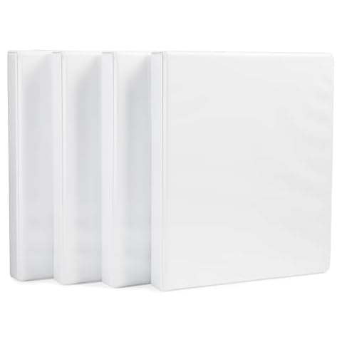 Amazon Basics 1 Inch D-Ring Binder Cover