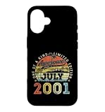 Ya en manzanajugosa.com: Carcasa para iPhone 16 25 Edición Limitada 2001 Único 25 de Julio Cumpleaños