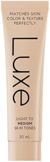 Luxe Research Color Changing Foundation for Women – Instantly Adapts to Your Skin Tone – Buildable Light-to-Medium Coverage – 12-Hour Wear – Natural Dewy Finish