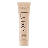 Luxe Research Color Changing Foundation for Women – Instantly Adapts to Your Skin Tone – Buildable Light-to-Medium Coverage – 12-Hour Wear – Natural Dewy Finish