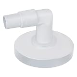 ADKUN SP11041 Pool Skimmer Vacuum Plate Replacement for Hayward Swimming Pool Skimmer SP1090 SP1091 & SP1092 - Skim Vac 1 1/4” and 1 1/2” Combo Hose Elbow Adapter(6 inch)