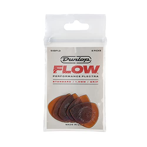 Dunlop 549P100 Médiators Flow Standard Grip 1,00mm sachet de 6 - Les Beatles, Paul McCartney, John Lennon, RIngo Starr, George Harrison Dunlop 549P100 Médiators Flow Standard Grip 1,00mm sachet de 6 – Image 4