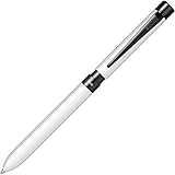 Scrikss 83 Trio Sport 3 in 1 Multi Pen Ballpoint Pen & 0.7 mm Mechanical Pencil (White)
