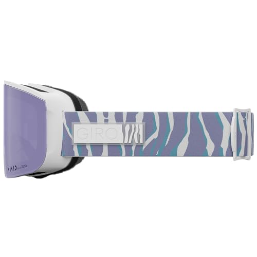 Image of Giro Ella Women's Snow Goggle - Lilac Animal Strap with VIVID Haze /VIVID Infrared Lenses