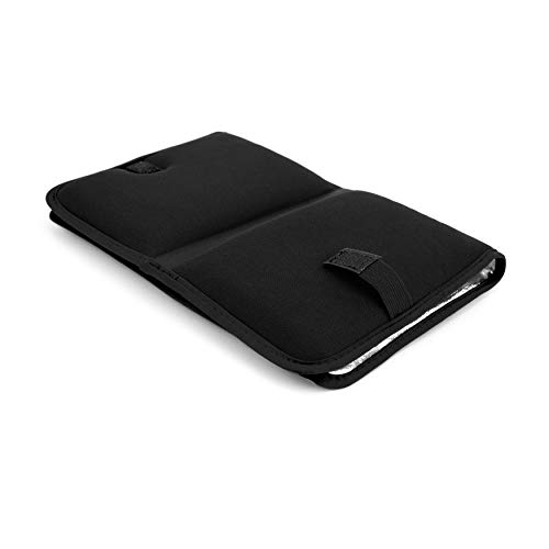 Outdoor zitkussen, thermo-zitkussen met praktische tas, aluminium isomat, opvouwbaar, licht, klein, geïsoleerd, gewatteerde zitkussen voor onderweg, camping en wandelen, of als stadion kussen - Image 7