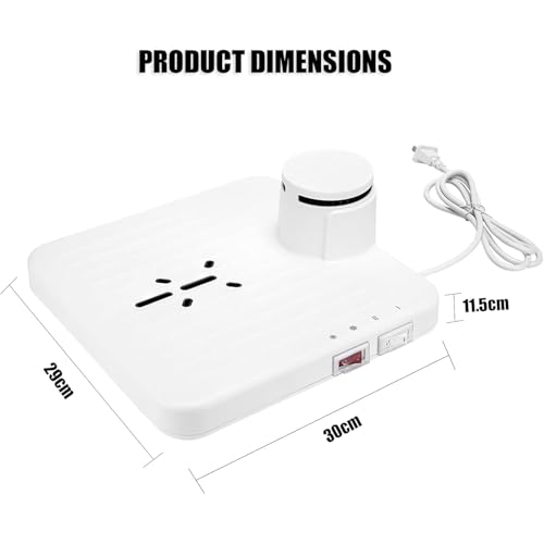 Sèche-linge complet 960W avec détection automatique et air réglable - 8