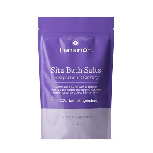 Lansinoh Sitz Bath Salts for Postpartum Care...