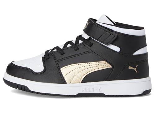 Image of PUMA Unisex-Child Rebound Layup Mid Shoes