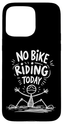 No Bike Ride Today �y�����T�C�N�����O���[���A �o�C�J�[�T�C�N���X�g���� �X�}�z�P�[�X iPhone 15 Pro Max �p