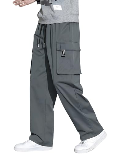 Lymio Cargo for Men || Cotton Cargo Pant || Drawstring Waist Pant...