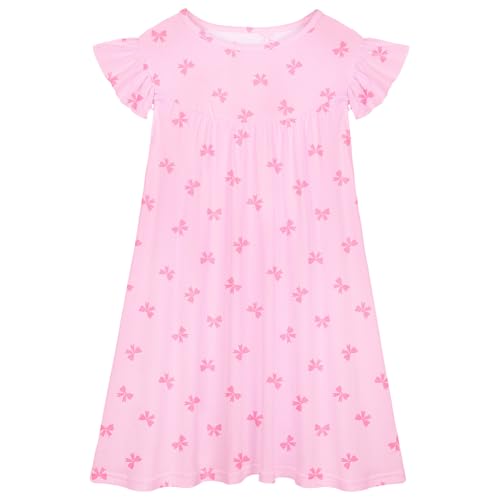 Play Tailor Girls Nightgowns Toddler Princess Nightgown Flying Sleeves Kids Pajamas Sleepwear for Girl Teen