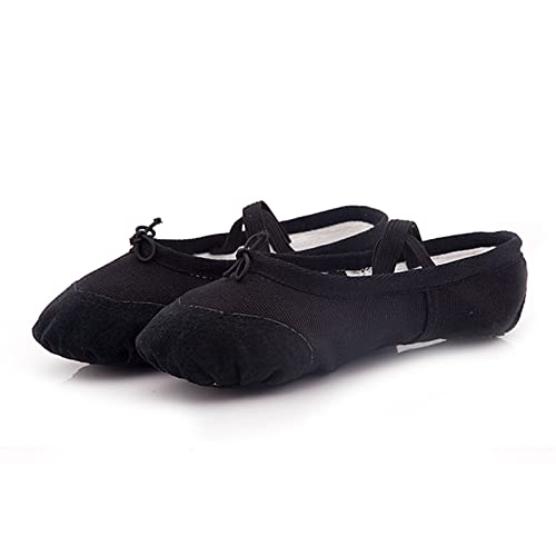 Canvas Ballet Shoes Toddler Girls Ballet Slippers No-Tie Boys Dance Shoes Ballerina Shoes for Girls Ballet Slippers3