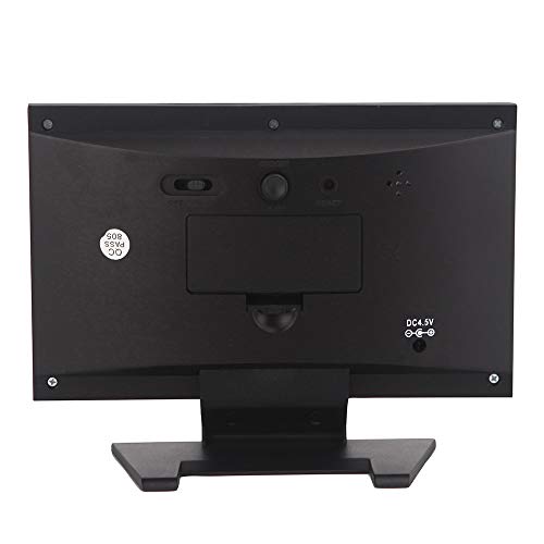 Anself Multi-funcional Despertador Retroiluminação Tela LCD Relógio Digital com hora/data/semana/tem