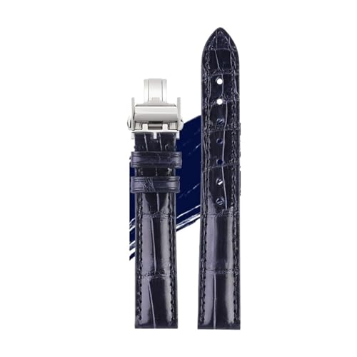 Bracelet en cuir de crocodile pour montre Longines chic et confortable