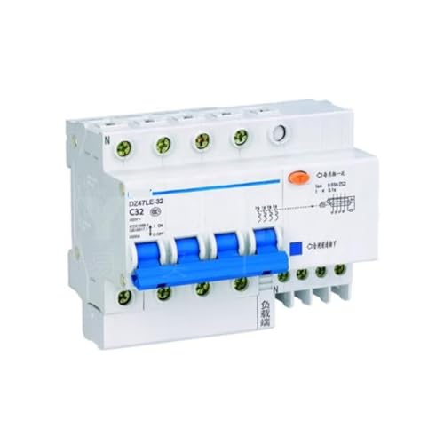 Disjoncteur différentiel DZ47LE-32 4P D32 100mA interrupteur tableau
