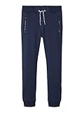 Verstellbarer Bund NAME IT Child Sweathose Einfarbige 128Dark Sapphire
