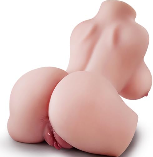 Goyha Sex Doll Male Masturbator with Realistic Boobs Vagina and Anal, Goyha 3 in 1 Torso Masturbator Love Doll Pocket Pussy with Built-in Spine 5.9lb Pussy Ass Male Sex Toy for Men Masturbation