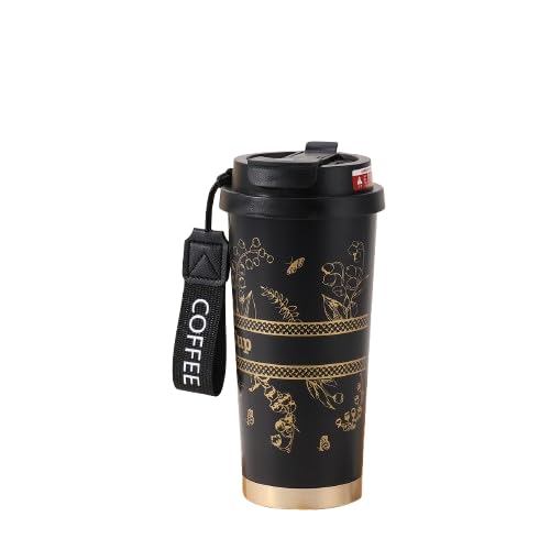 ストロー付きタンブラー タンブラー 蓋付き ストロー付き水筒 こぼれない ウォーターボトル 保温保冷 コーヒーマッグ 真空断熱 3WAY 車載 水筒 大容量 牛乳 豆乳 コーヒー マグボトル オフィス アウトドア 車内用 ケース材質201ステンレス鋼 内胆