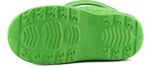 Ladeheid Eva Gummistiefel Damen federleichte wasserdichte Damenschuhe Regenschuhe LA-CA-09 (Grün, 38/39 EU)