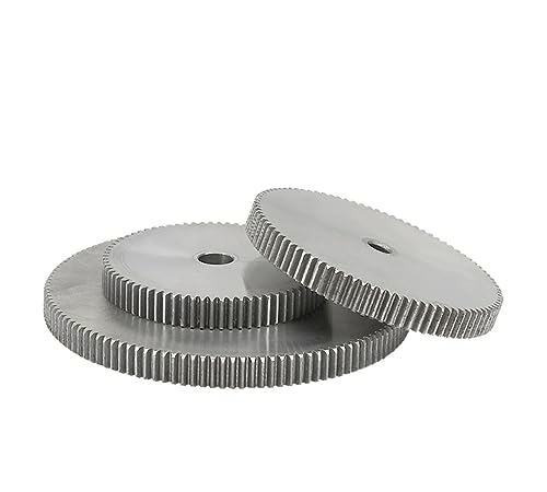 Bevel Gear Pinion Hardware Mechanical 1pcs Cylindrical Gear 1M-110/115/116/120/125/130/140/150T Carbon Steel Soft Teeth Surface Gear Wheel for Transmission Parts(1M150T - Bore 14 mm)