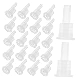 Mikinona 100 Stück Tropfverschluss Pp Innenpipette Dichtender Ölflaschen Innendichtungsstopfen Für 5-100 Ml Ätherische Ölflaschen Präzise Dosierung Für Aromatherapie