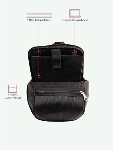 Image of ZOUK Olina Daypack for Women - Convertible Backpack with Laptop & iPad Compartments | Stylish Handcrafted Office & Travel Bag with Water-Resistant Lining & Dual Straps |