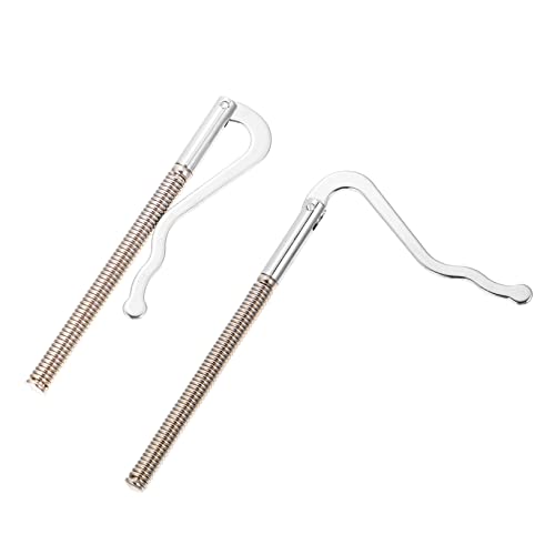 NOLITOY 2pcs Metal Spring Banknote Clips for Card Holders Lightweight Money Clips
