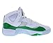 NIKE Jordan Jumpman Two Trey Men's Shoes Adult DO1925-130 (White/Lucky Green-), Size 11