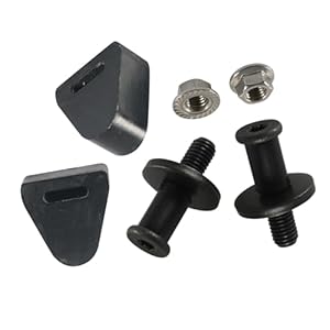 MARCBUSE Heckklappenriegel Schrauben Bolzen Stopper Set