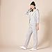 Amazon Essentials Women's Sherpa-Lined Fleece Full-Zip Hooded Jacket (Available in Plus Size), Grey Heather, X-Large