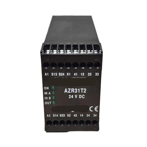 Relais de sécurité AZR31T2 24VDC avec borniers pour armoire industrielle