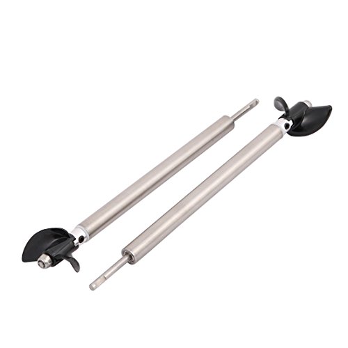 Aexit 1Pair Boat Electrical equipment Model Accessories 3mm Dia 150mm Long Drive Shaft w 2-Vanes Propeller