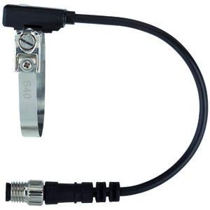 RIEGLER 115562-235.327 HALL-Sensor, M8-Stecker, 150mm Kabel, Rundzyl., NPN, Kolben-Ø 40, 1Stk