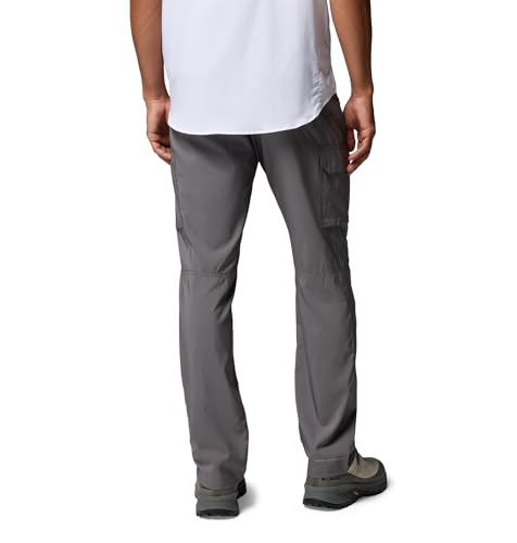 Pantalon Columbia Silver Ridge en nylon ripstop résistant gris 38