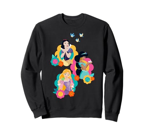 Sweat Disney Princess Rapunzel Jasmine idéal pour vos sorties cocooning