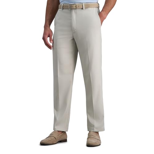 Haggar Men's Cool 18 Pro Classic Fit Flat Front...