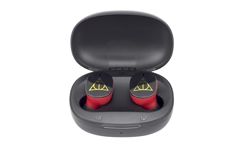 eKids Harry Potter Wireless Earbuds with Microphone, Bluetooth Earbuds with Charging Case for Ear Buds